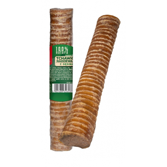 Obrázok pre MACED Trachea stuffed with goose  - žvýkačka pro psa - 150g