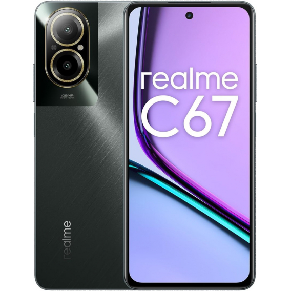 Obrázok pre realme C67 17,1 cm (6.72") Dual SIM Android 14 4G USB typu C 8 GB 256 GB 5000 mAh Černá