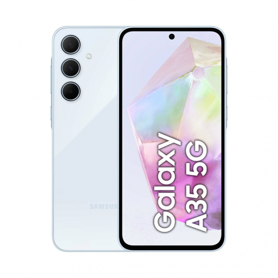 Obrázok pre Samsung Galaxy A35 5G 16,8 cm (6.6") Hybridní Dual SIM Android 14 USB typu C 6 GB 128 GB 5000 mAh Modrá