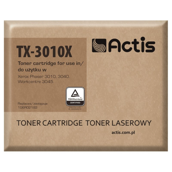 Obrázok pre Actis Tonerová kazeta TX-3010X (náhrada za Xerox 106R02182; 2300 stran; černá)