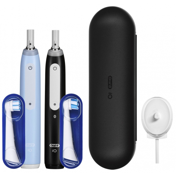 Obrázok pre Sada elektrických zubních kartáčků Braun Oral-B iO 3 DUO BLACK & BLUE