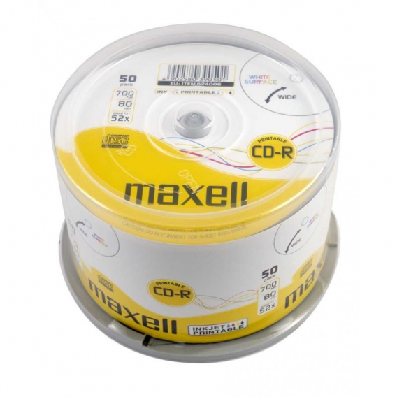 Obrázok pre Maxell CD-R 80/700MB XL 52x 50p 50 kusů
