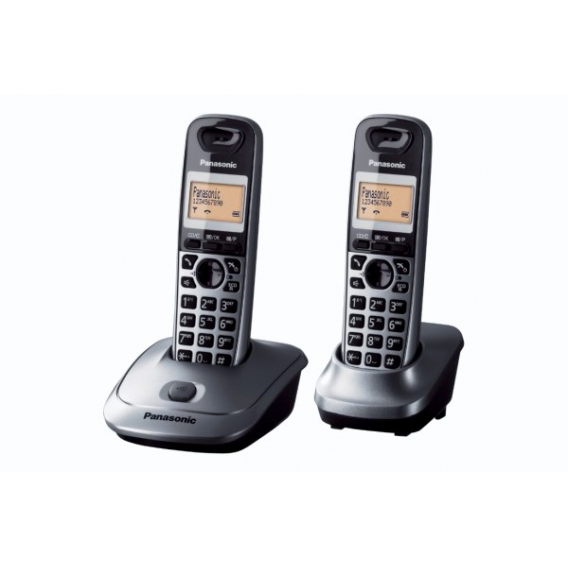 Obrázok pre Panasonic KX-TG2512 telefon DECT telefon Šedá Identifikace volajícího