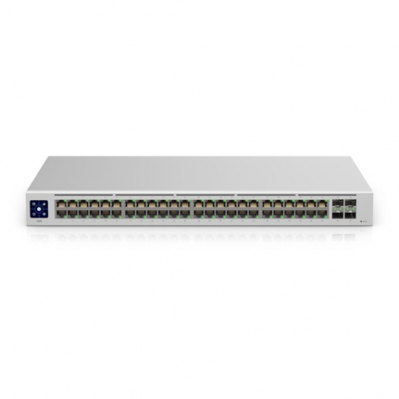 Obrázok pre Ubiquiti UniFi USW-48 síťový přepínač Řízený L2 Gigabit Ethernet (10/100/1000) Stříbrná