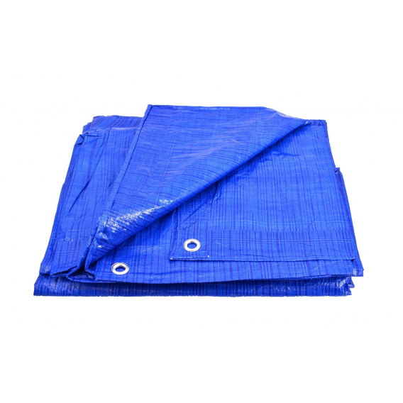 Obrázok pre REINFORCED GREEN TARPAULIN 90g 8 x 10m BRADAS