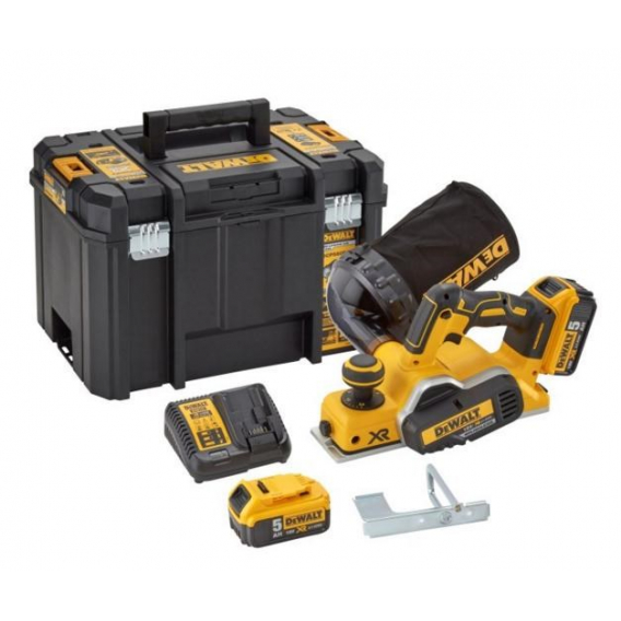 Obrázok pre DeWALT DCP580P2 elektrický hoblík Černá, Žlutá 15000 ot/min