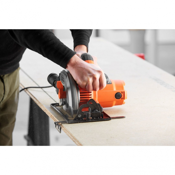 Obrázok pre Black & Decker CS1550-QS přenosná kotoučová pila 19 cm Černá, Oranžová 5500 ot/min 1500 W