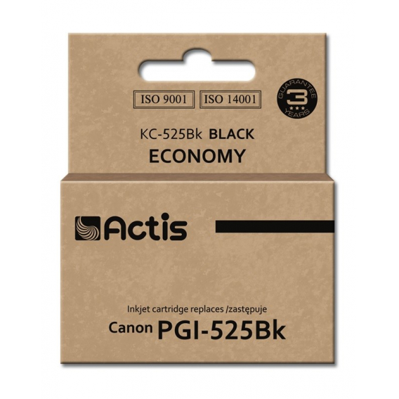 Obrázok pre Actis Inkoust KC-525Bk (náhrada za Canon PGI-525GBK; standardní; 20 ml; černý)