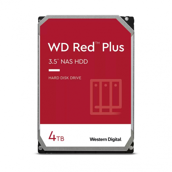Obrázok pre Western Digital Red Plus WD40EFPX vnitřní pevný disk 3.5" 4 TB Serial ATA III