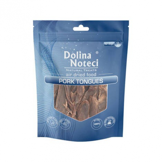 Obrázok pre DOLINA NOTECI Treats Pork Tongues - pamlsek pro psa - 150g