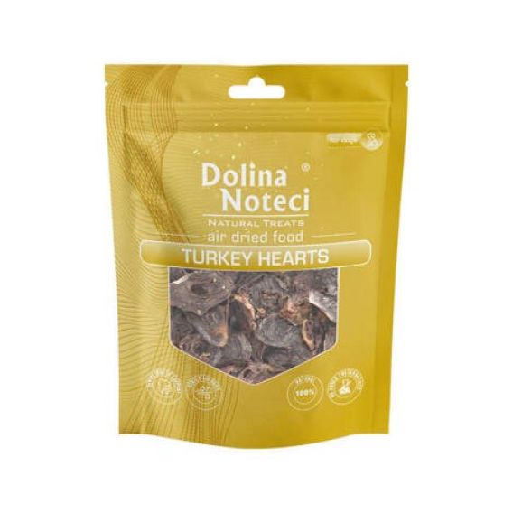 Obrázok pre DOLINA NOTECI Treats Turkey Hearts - pamlsek pro psa - 170g