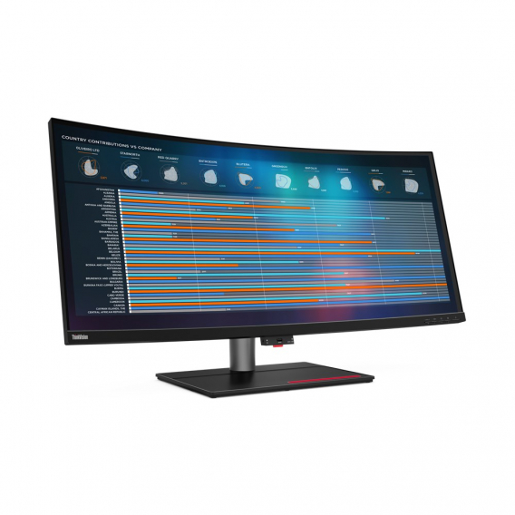 Obrázok pre Lenovo ThinkVision P40w-20 LED display 100,8 cm (39.7") 5120 x 2160 px 5K Ultra HD Černá