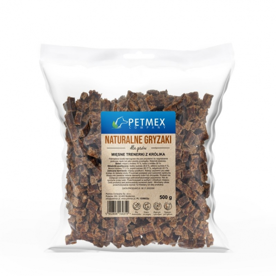 Obrázok pre PETMEX Rabbit treats - pamlsek pro psa - 500g