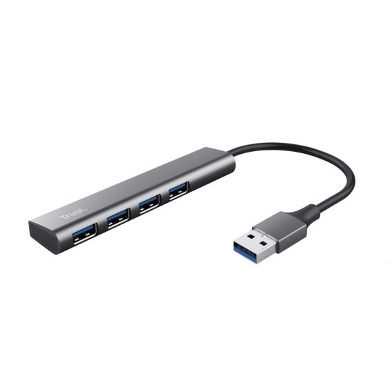 Obrázok pre Trust Halyx USB 3.2 Gen 1 (3.1 Gen 1) Type-A 5 Mbit/s Černá, Šedá