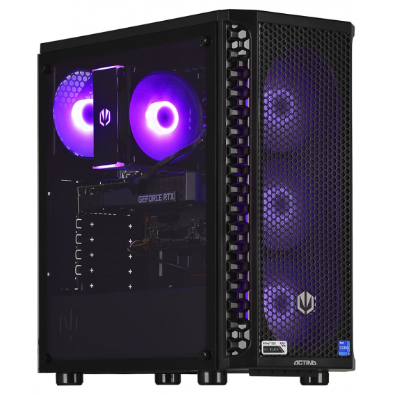 Obrázok pre Actina 5901443349501 PC Intel® Core™ i5 i5-12400F 16 GB DDR4-SDRAM 1 TB SSD NVIDIA GeForce RTX 4060 Windows 11 Home Midi Tower Černá