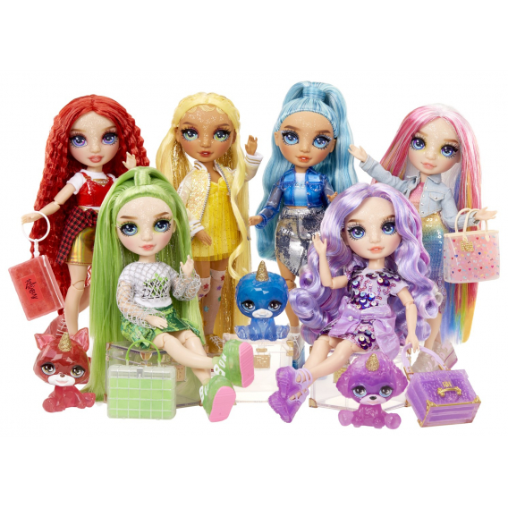 Obrázok pre Rainbow High Classic Rainbow Fashion Doll- Jade (green)