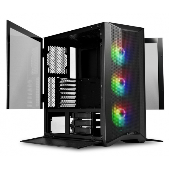 Obrázok pre Lian Li LANCOOL II MESH RGB Midi Tower Černá, Průhledná