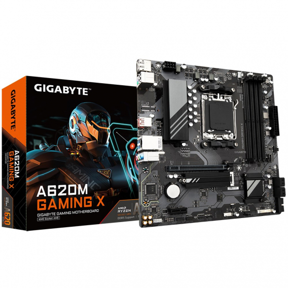 Obrázok pre Gigabyte A620M GAMING X základní deska AMD A620 Zásuvka AM5 Micro ATX