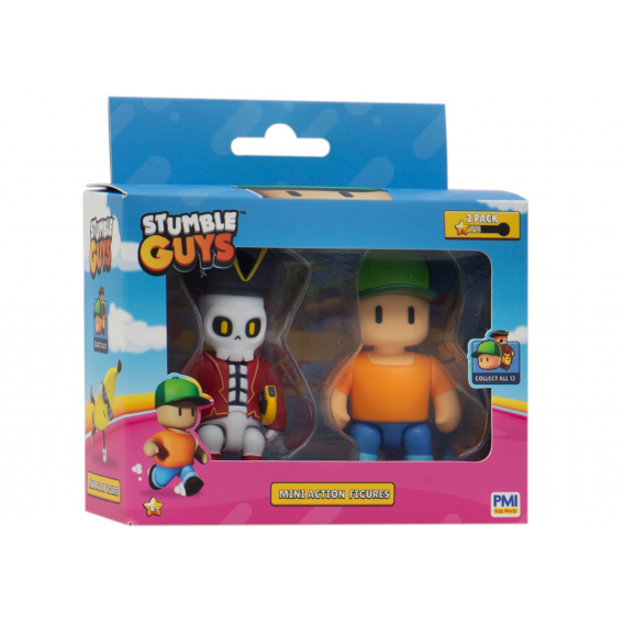 Obrázok pre STUMBLE GUYS - MINI FIGURKI- ZESTAW 2 FIGUREK VER.A