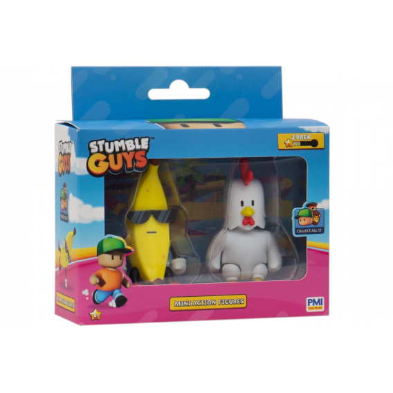 Obrázok pre STUMBLE GUYS - MINI FIGURKI- ZESTAW 2 FIGUREK VER.C