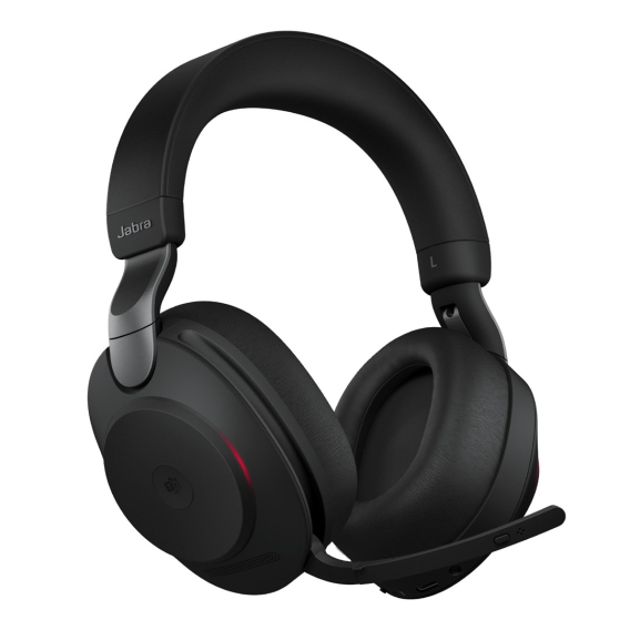 Obrázok pre Jabra Evolve2 85 Sluchátka s mikrofonem Kabelový a bezdrátový Přes hlavu Kancelář / call centrum USB typu C Bluetooth Černá