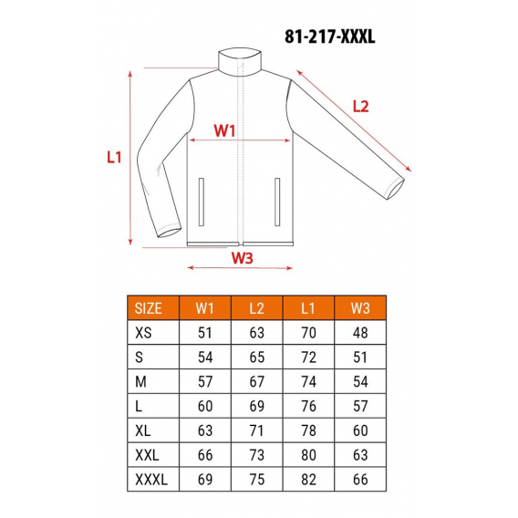 Obrázok pre NEO tools 81-217-XXXL pracovní oděv Bunda