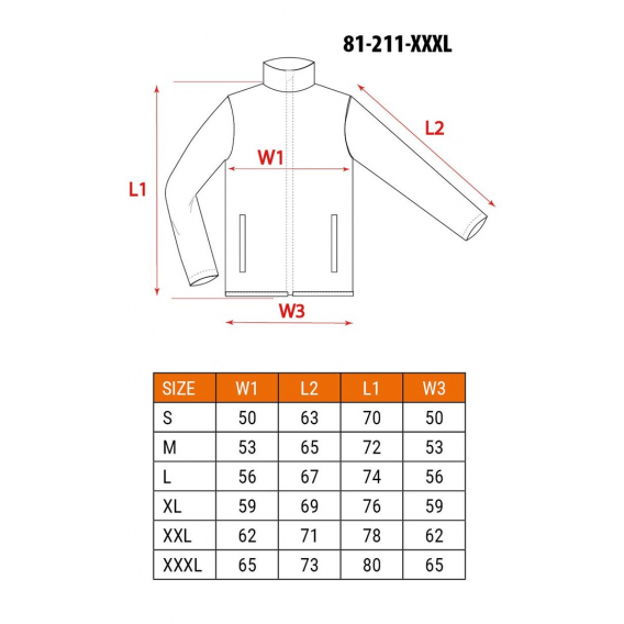 Obrázok pre NEO tools 81-211-XXXL pracovní oděv Bunda