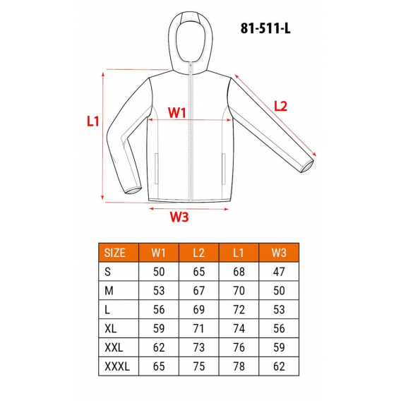 Obrázok pre NEO tools 81-511-L pracovní oděv Bunda