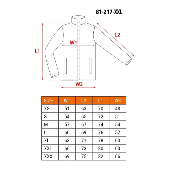 Obrázok pre NEO tools 81-217-XXL pracovní oděv Bunda