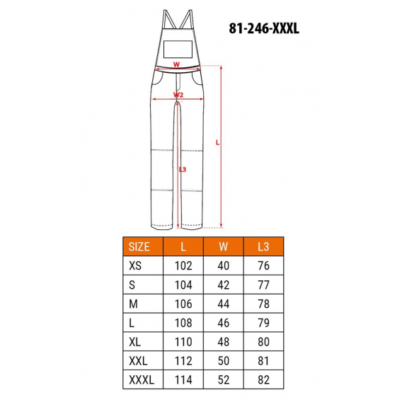 Obrázok pre NEO tools 81-246-XXXL pracovní oděv