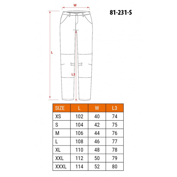 Obrázok pre NEO tools 81-231-S ochranné kalhoty