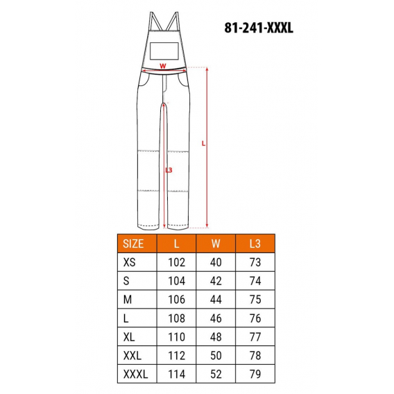 Obrázok pre NEO tools 81-241-XXXL pracovní oděv