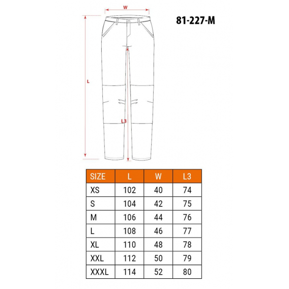 Obrázok pre NEO tools 81-227-M ochranné kalhoty