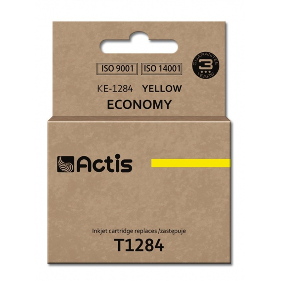 Obrázok pre Actis KE-1284 (náhradní inkoust Epson T1284; standardní; 13 ml; žlutý)