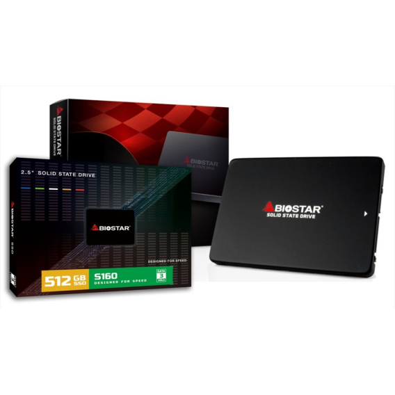 Obrázok pre Biostar S160 512GB SATA SSD