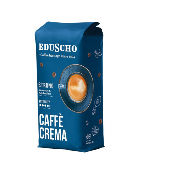 Obrázok pre TCHIBO EDUSCHO CREMA STRONG zrnková káva 1000G
