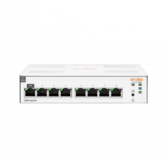 Obrázok pre HPE Aruba Networking Aruba Instant On 1830 8G Řízený L2 Gigabit Ethernet (10/100/1000)