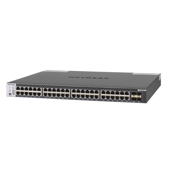 Obrázok pre NETGEAR M4300-48X Řízený L3 10G Ethernet (100/1000/10000) 1U Černá