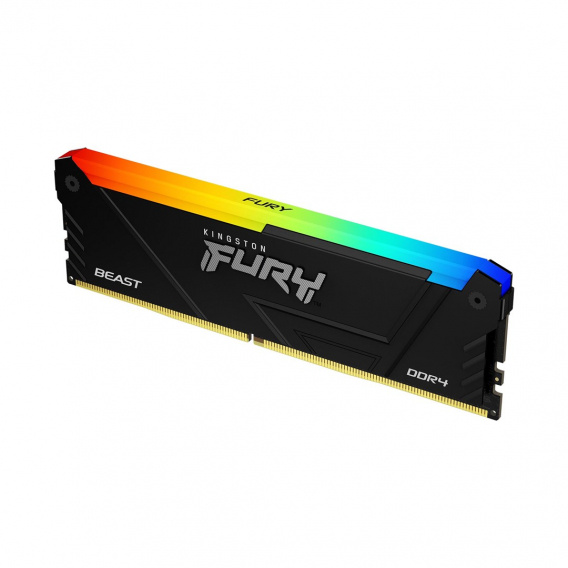 Obrázok pre Kingston Technology FURY Beast RGB paměťový modul 8 GB 1 x 8 GB DDR4 1600 MHz