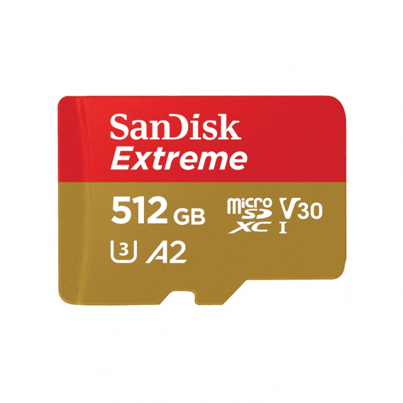 Obrázok pre SanDisk Extreme 512 GB MicroSDHC UHS-I Třída 10