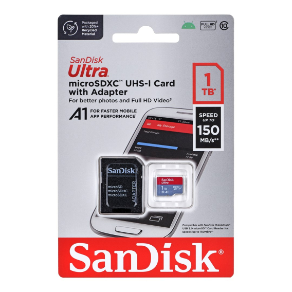 Obrázok pre SanDisk Ultra 1 TB MicroSDXC UHS-I Třída 10