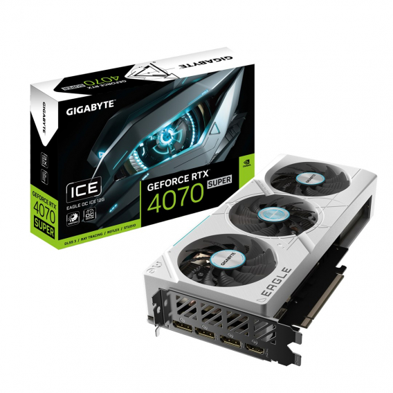 Obrázok pre GIGABYTE GeForce RTX 4070 SUPER EAGLE OC ICE 12G NVIDIA 12 GB GDDR6X