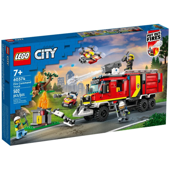 Obrázok pre LEGO CITY 60374 VELITELSKÝ HASIČSKÝ VŮZ