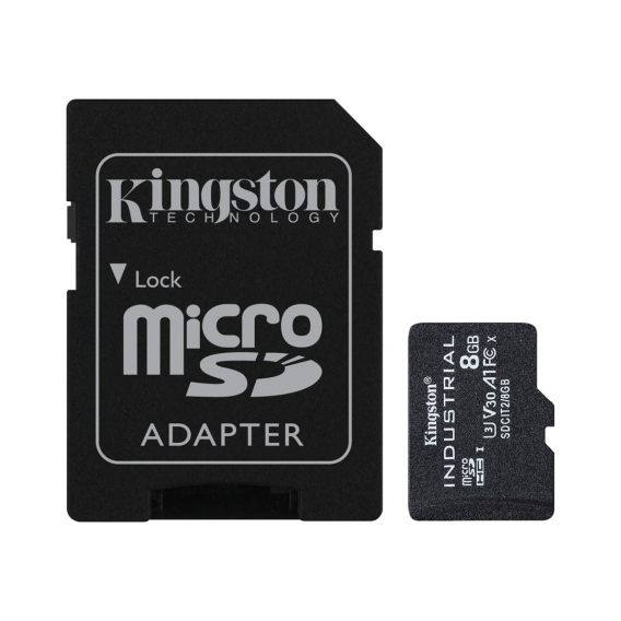 Obrázok pre Kingston Technology Industrial 8 GB MicroSDHC UHS-I Třída 10