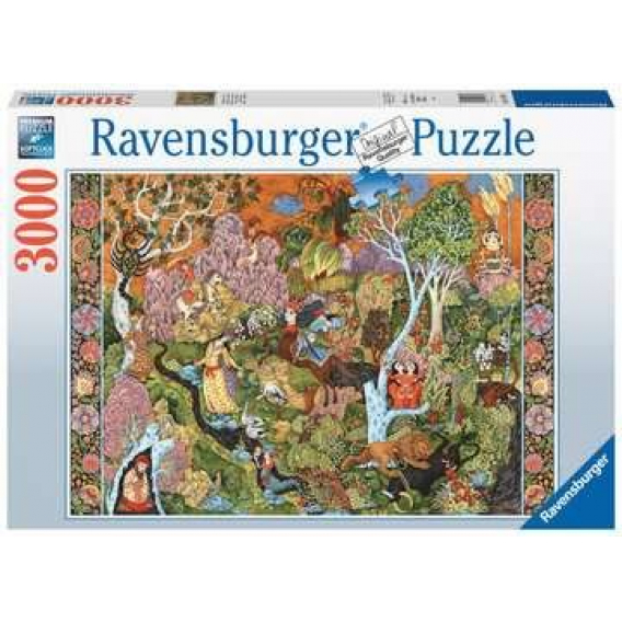 Obrázok pre Ravensburger Garden of Sun Signs Puzzle 3000 kusů Kreslené filmy