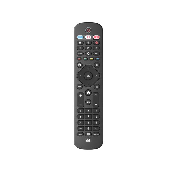 Obrázok pre One For All TV Replacement Remotes URC4913 dálkové ovládání IR Wireless Tlačítka