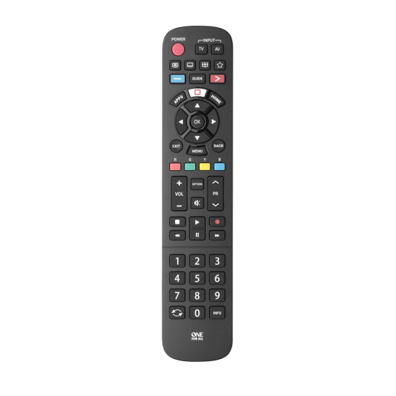 Obrázok pre One For All TV Replacement Remotes URC4914 dálkové ovládání IR Wireless Tlačítka