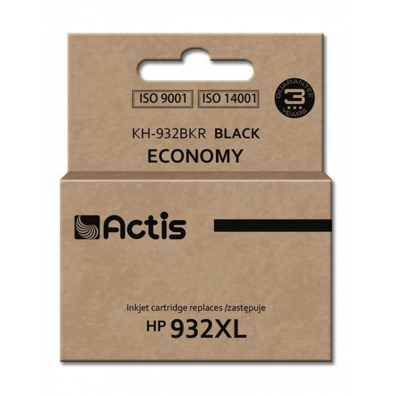 Obrázok pre Actis KH-932BKR Inkoust (náhradní inkoust HP 932XL CN053AE; standardní; 30 ml; černý)