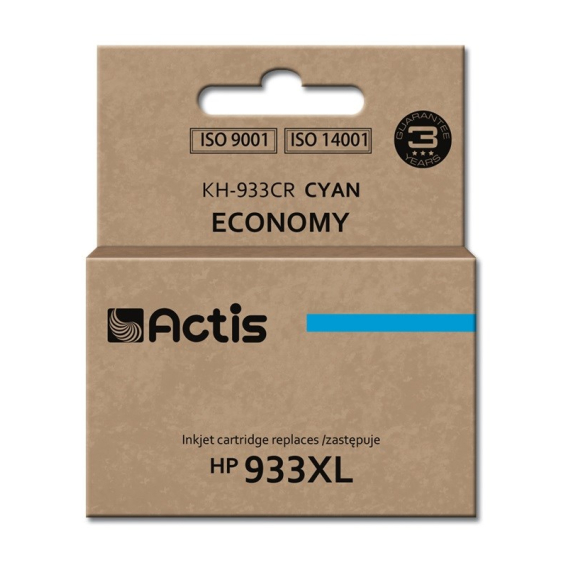 Obrázok pre Actis KH-933CR Inkoust (náhrada za HP 933XL CN054AE; standardní; 13 ml; modrý)