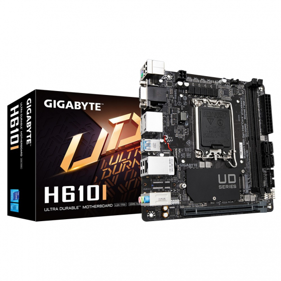 Obrázok pre GIGABYTE H610I základní deska Intel H610 Express LGA 1700 Mini ITX